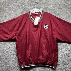 Vintage Tennessee Flag Castaways Sport Mens XL Windbreaker‎ Vols Lightweight NWT
